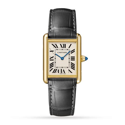 cartier tank louis gold|cartier tank louis large model.